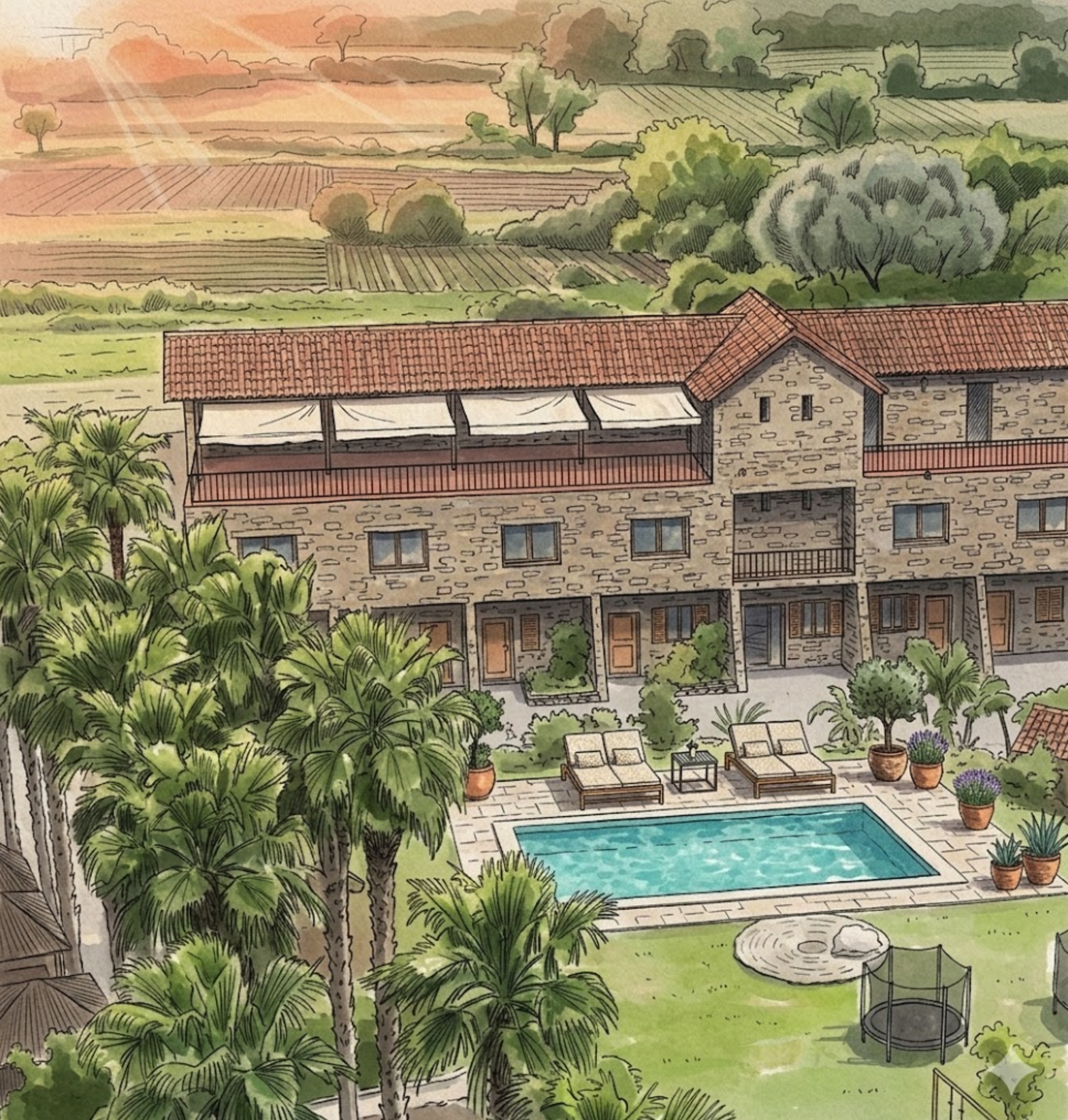 Villas & Piscine